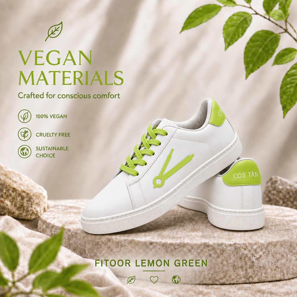 Fitoor Lemon Green alternate view
